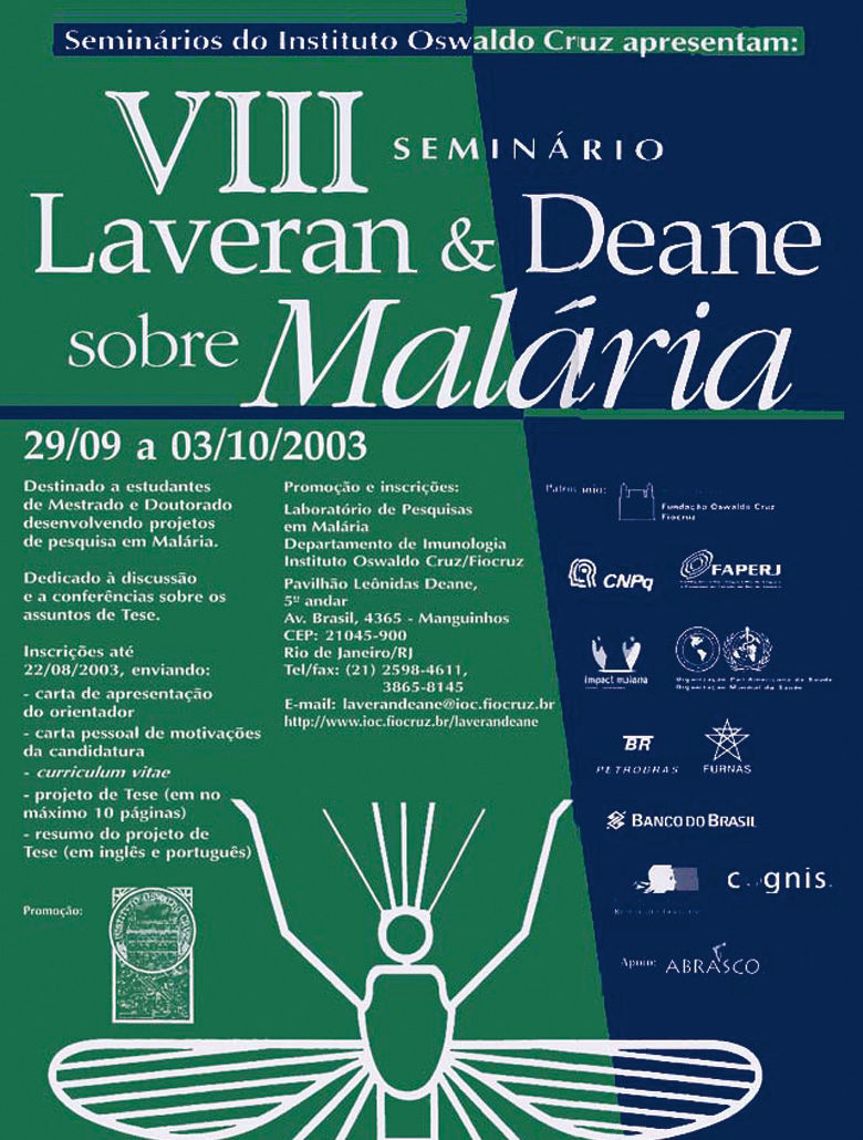 VIII Seminário Laveran & Deane